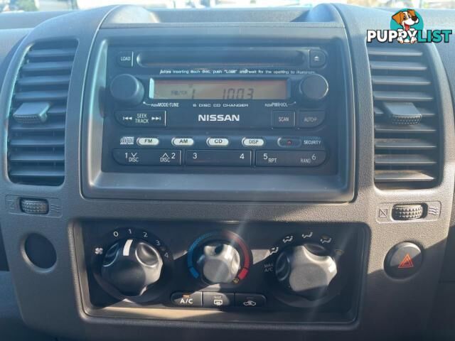 2008 NISSAN NAVARA ST-X (4X4) D40  DUAL CAB