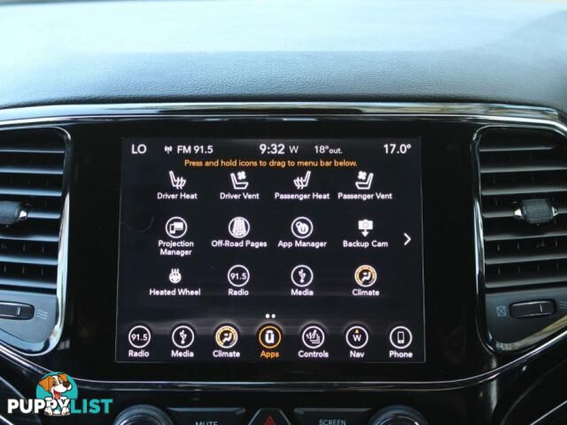 2019 JEEP GRAND CHEROKEE LIMITED (4X4) WK MY19  WAGON
