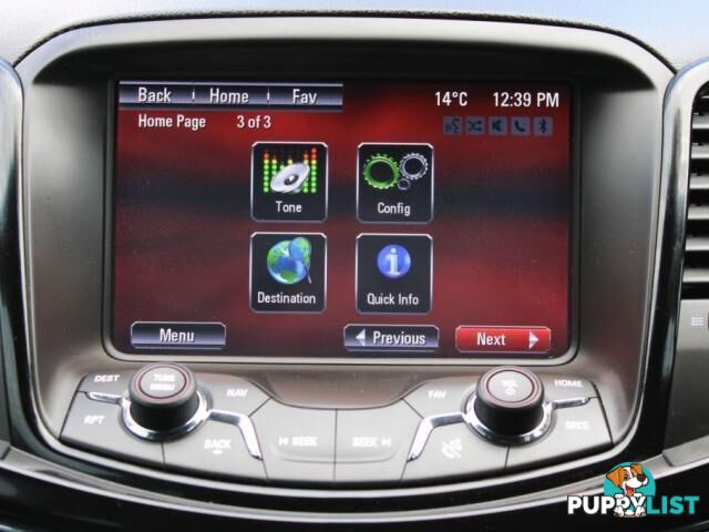 2014 HOLDEN COMMODORE SV6 STORM VF  SEDAN