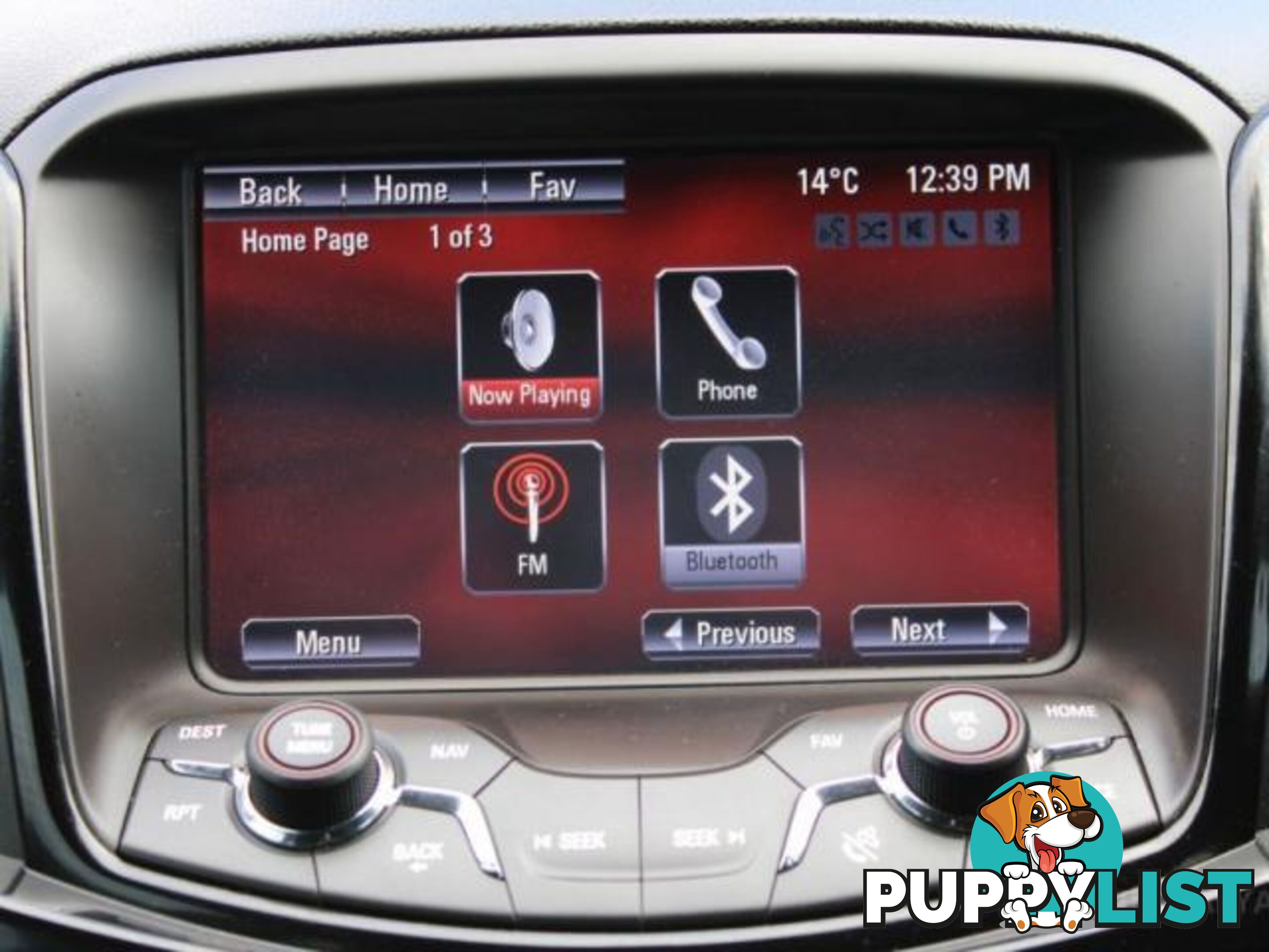 2014 HOLDEN COMMODORE SV6 STORM VF  SEDAN
