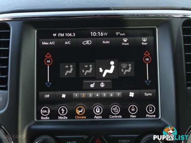 2017 JEEP GRAND CHEROKEE LIMITED (4X4) WK MY17  WAGON
