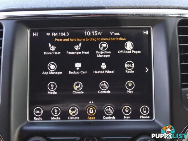 2017 JEEP GRAND CHEROKEE LIMITED (4X4) WK MY17  WAGON