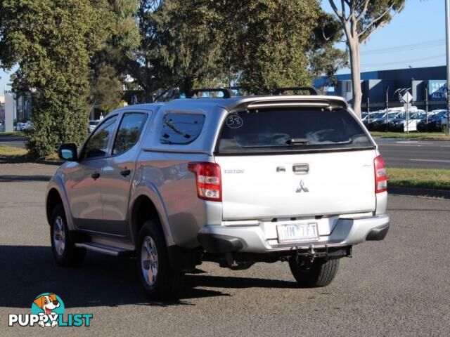 2016 MITSUBISHI TRITON GLX PLUS (4X4) MQ MY16 UPGRADE  DUAL CAB