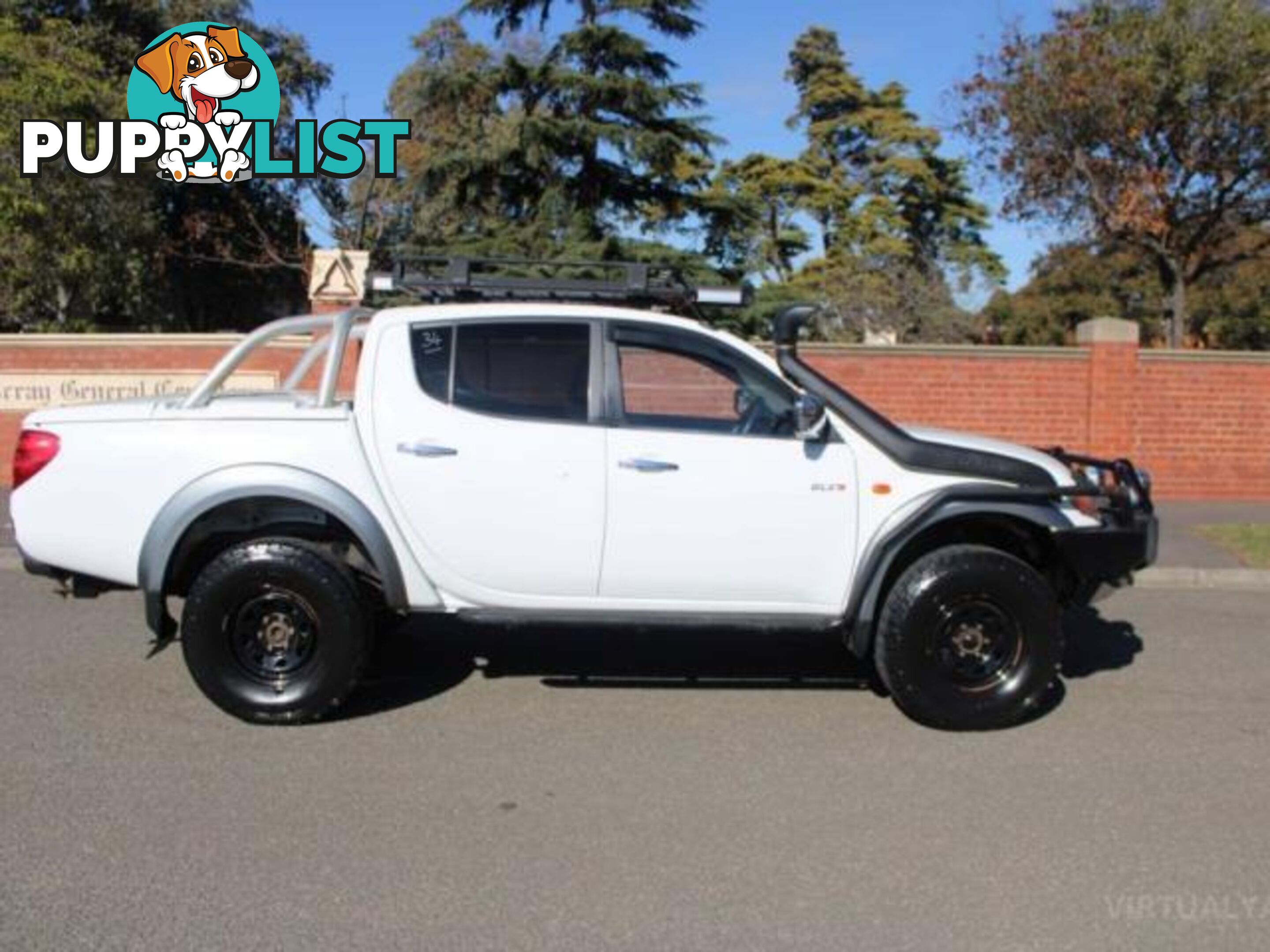 2007 MITSUBISHI TRITON GLX-R (4X4) ML MY08  UTE