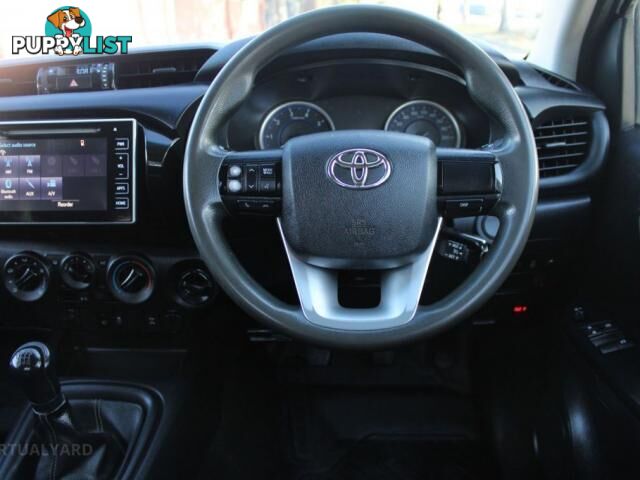2018 TOYOTA HILUX SR (4X4) GUN126R MY17  CAB CHASSIS