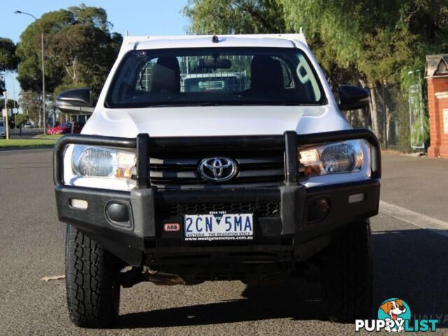 2018 TOYOTA HILUX SR (4X4) GUN126R MY17  CAB CHASSIS