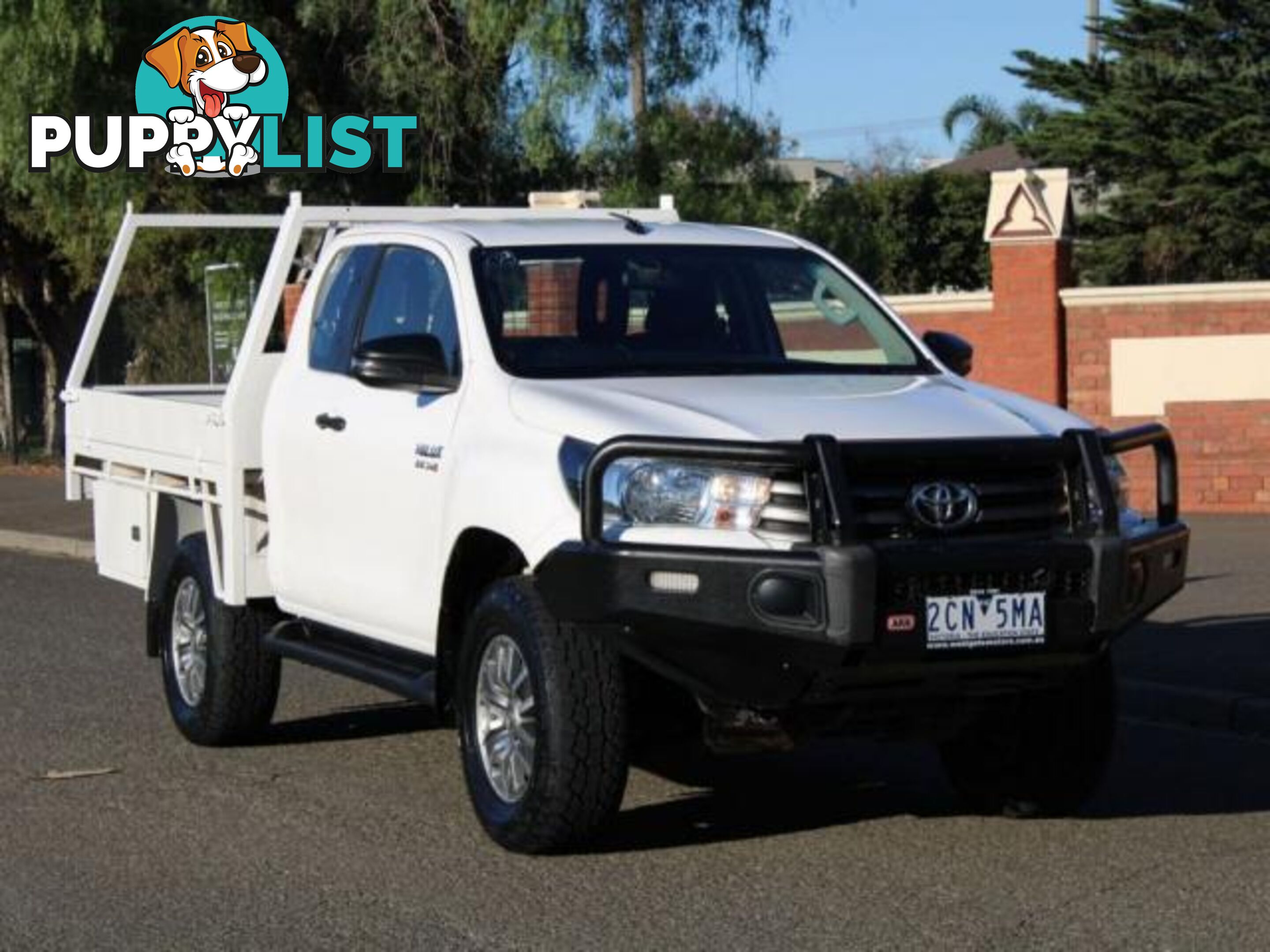 2018 TOYOTA HILUX SR (4X4) GUN126R MY17  CAB CHASSIS