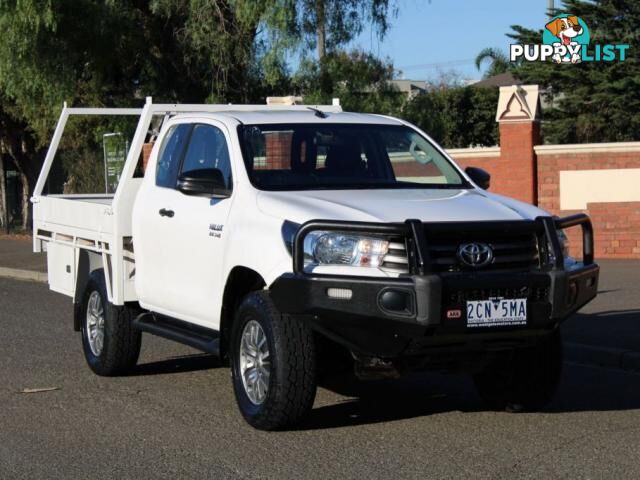 2018 TOYOTA HILUX SR (4X4) GUN126R MY17  CAB CHASSIS