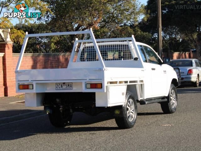 2018 TOYOTA HILUX SR (4X4) GUN126R MY17  CAB CHASSIS
