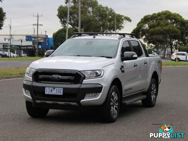 2017 FORD RANGER WILDTRAK 3.2 (4X4) PX MKII MY17  DUAL CAB