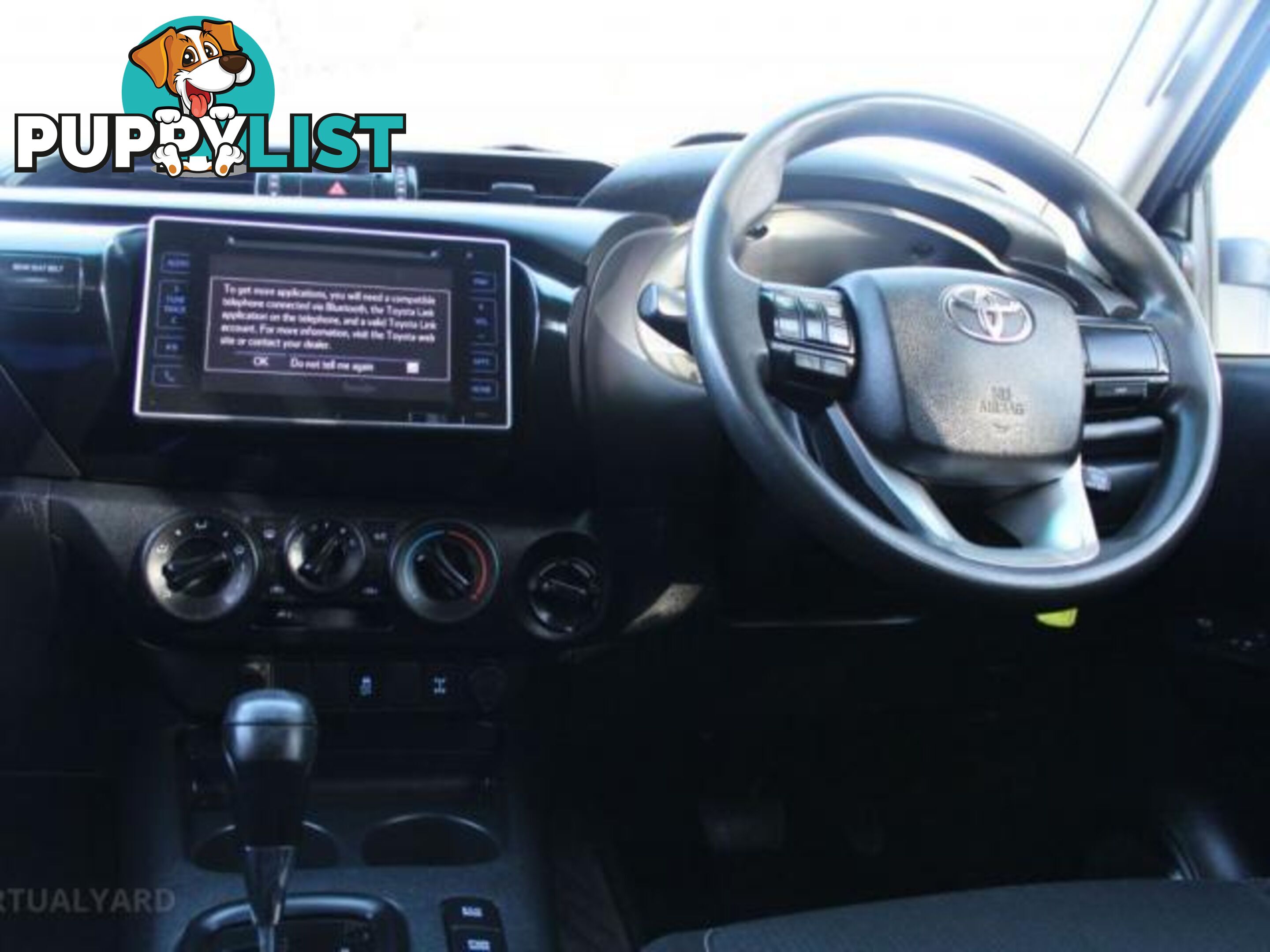 2016 TOYOTA HILUX SR (4X4) GUN126R  DUAL CAB