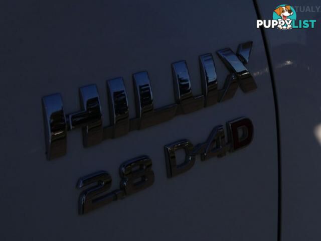 2016 TOYOTA HILUX SR (4X4) GUN126R  DUAL CAB