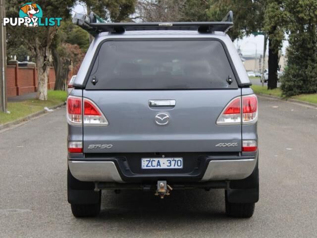 2012 MAZDA BT-50 XTR (4X4)  DUAL CAB
