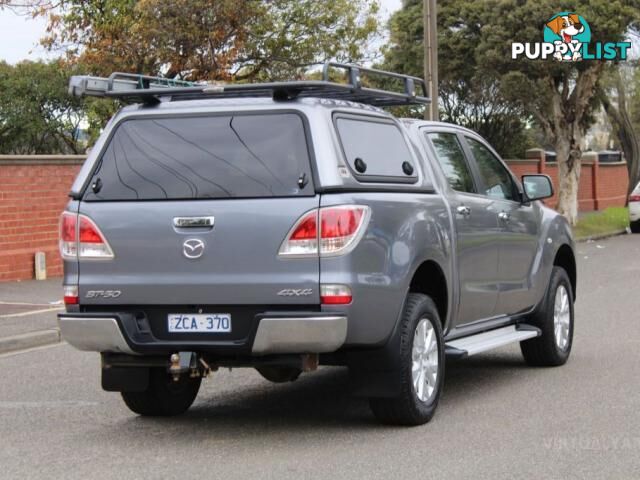 2012 MAZDA BT-50 XTR (4X4)  DUAL CAB