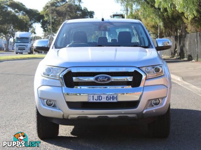2017 FORD RANGER XLT 3.2 (4X4) PX MKII MY17  DUAL CAB
