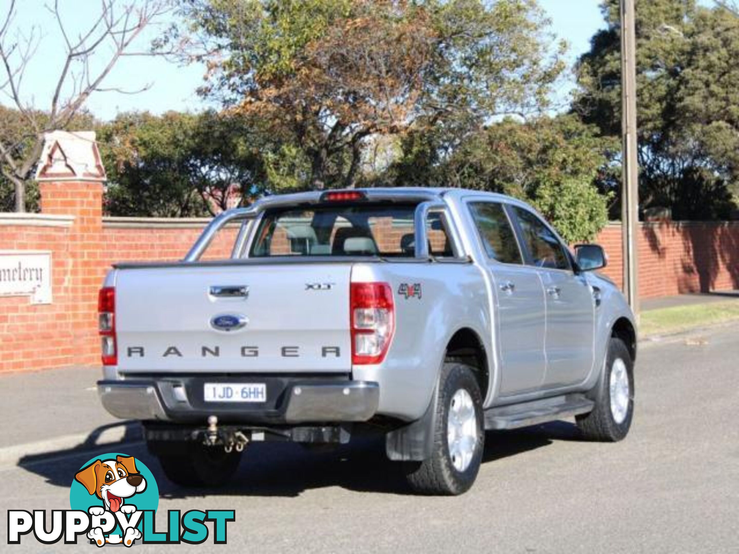 2017 FORD RANGER XLT 3.2 (4X4) PX MKII MY17  DUAL CAB