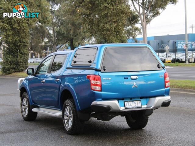 2016 MITSUBISHI TRITON GLS (4X4) MQ MY16  DUAL CAB