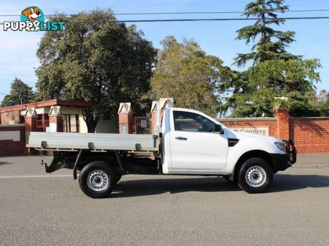 2013 FORD RANGER XL 3.2 (4X4) PX  CAB CHASSIS