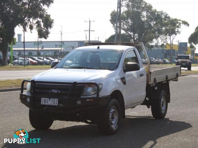 2013 FORD RANGER XL 3.2 (4X4) PX  CAB CHASSIS