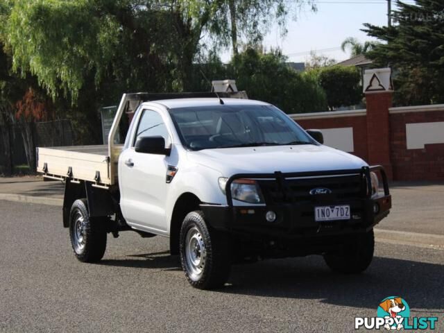 2013 FORD RANGER XL 3.2 (4X4) PX  CAB CHASSIS