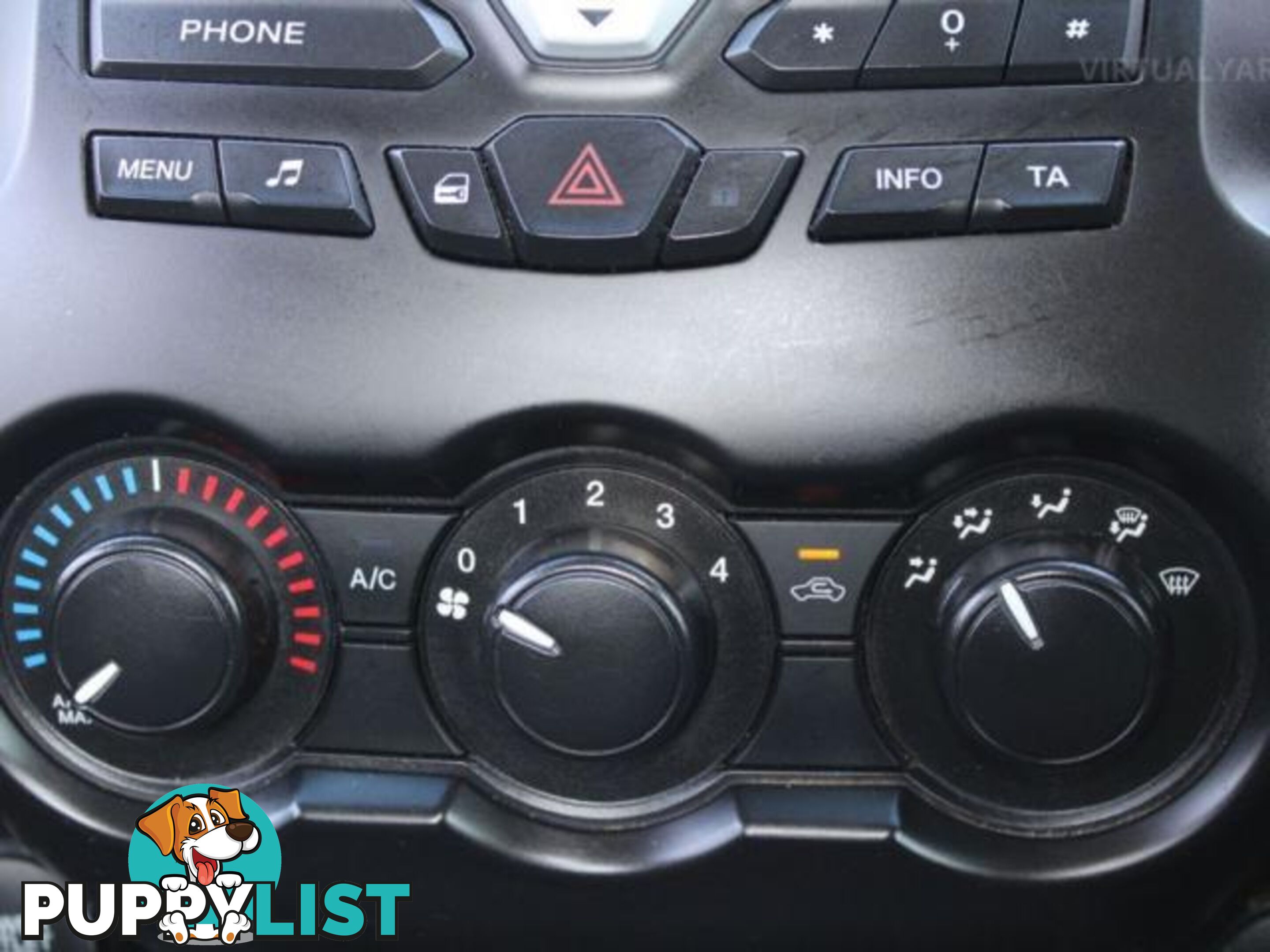 2013 FORD RANGER XL 3.2 (4X4) PX  CAB CHASSIS