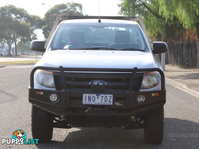 2013 FORD RANGER XL 3.2 (4X4) PX  CAB CHASSIS
