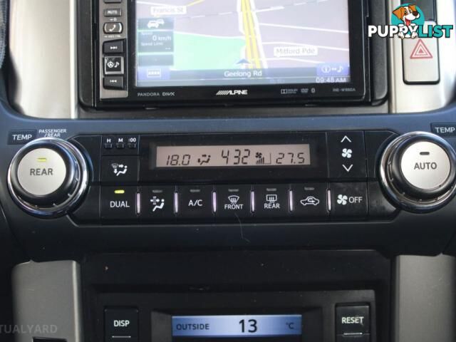 2010 TOYOTA LANDCRUISER PRADO GXL (4X4) KDJ150R  WAGON