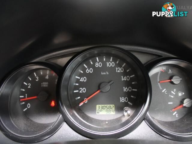 2009 FORD RANGER XL (4X4) PK  CAB CHASSIS