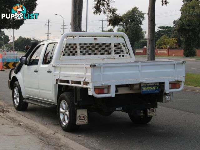 2011 NISSAN NAVARA ST-X (4X4) D40 SERIES 4  DUAL CAB