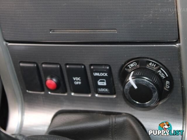 2011 NISSAN NAVARA ST-X (4X4) D40 SERIES 4  DUAL CAB