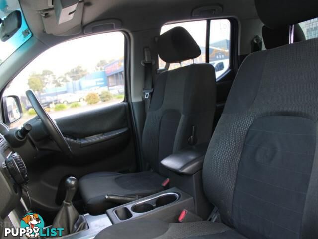 2011 NISSAN NAVARA ST-X (4X4) D40 SERIES 4  DUAL CAB