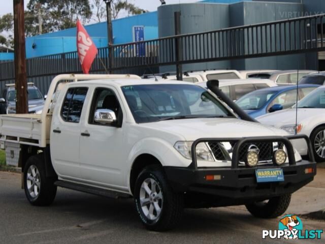 2011 NISSAN NAVARA ST-X (4X4) D40 SERIES 4  DUAL CAB