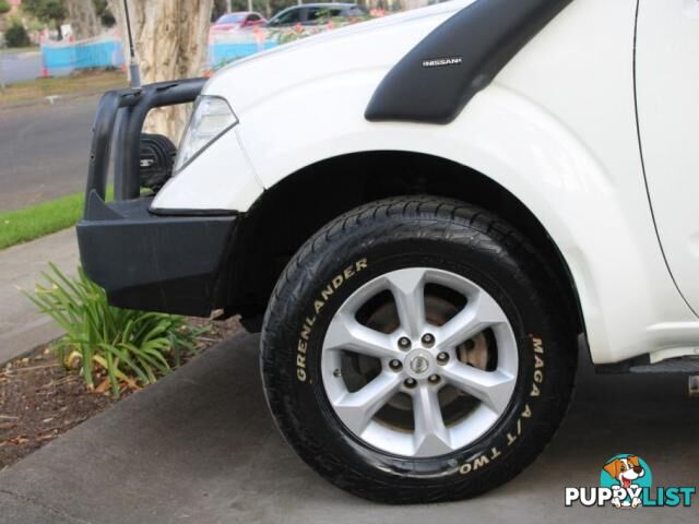 2011 NISSAN NAVARA ST-X (4X4) D40 SERIES 4  DUAL CAB