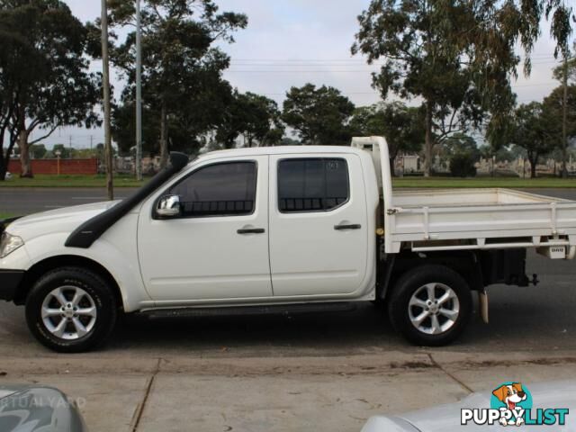 2011 NISSAN NAVARA ST-X (4X4) D40 SERIES 4  DUAL CAB