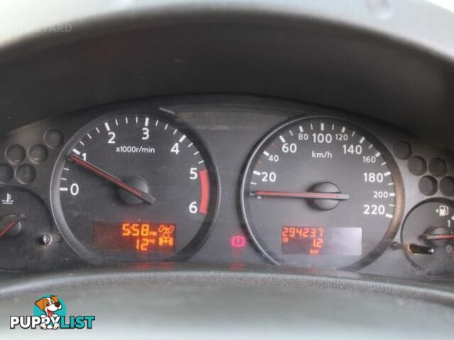 2011 NISSAN NAVARA ST-X (4X4) D40 SERIES 4  DUAL CAB