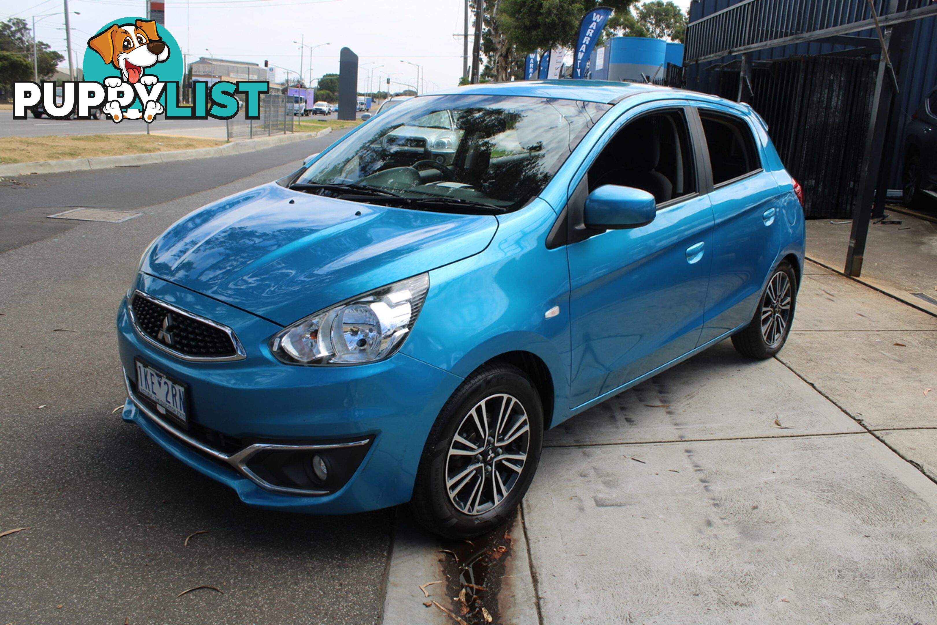 2017 MITSUBISHI MIRAGE LA  HATCHBACK