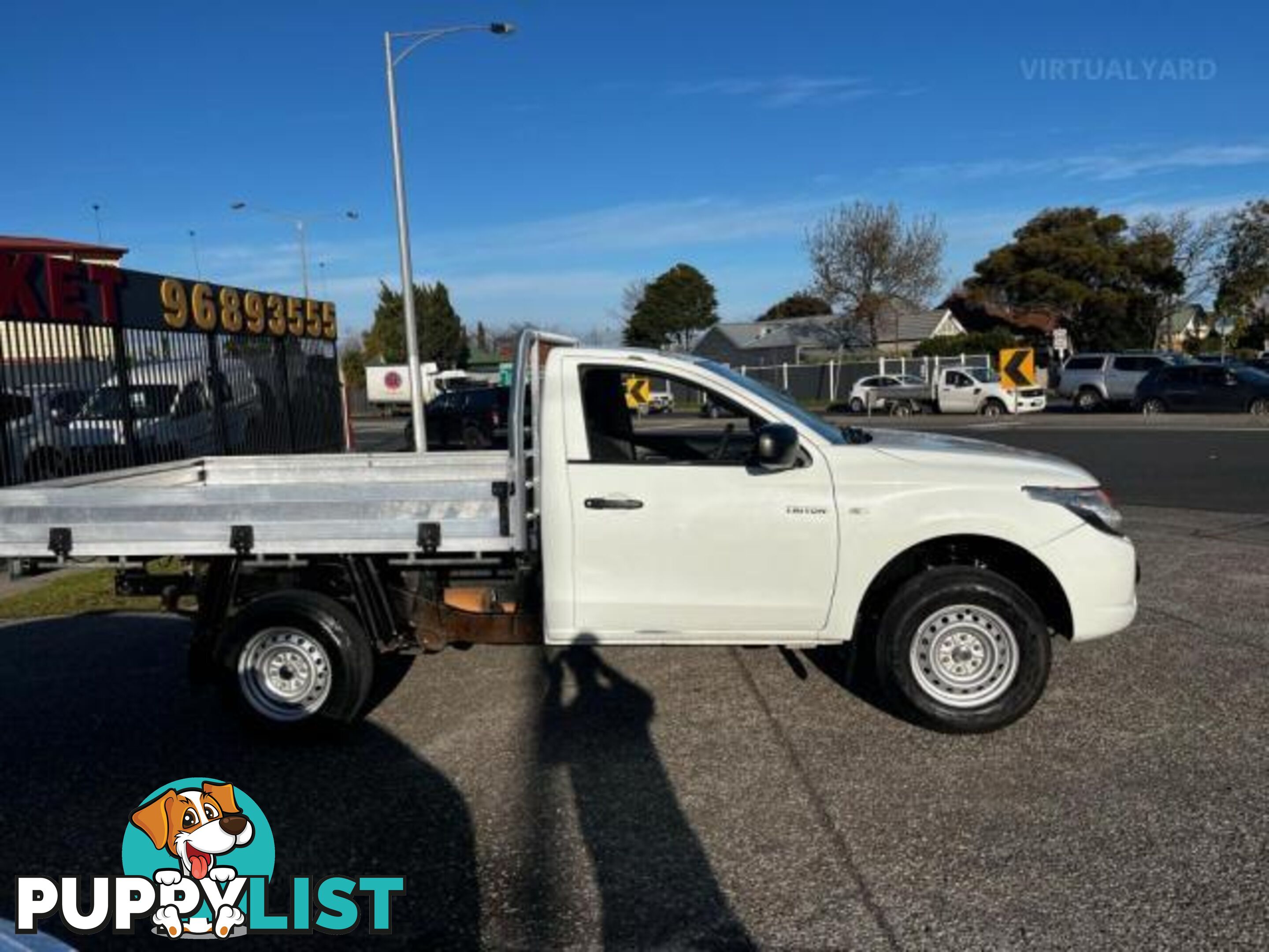 2017 MITSUBISHI TRITON GLX MQ MY17  CAB CHASSIS