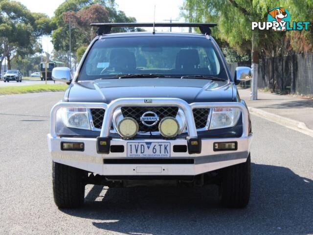 2006 NISSAN NAVARA ST-X (4X4) D40  DUAL CAB