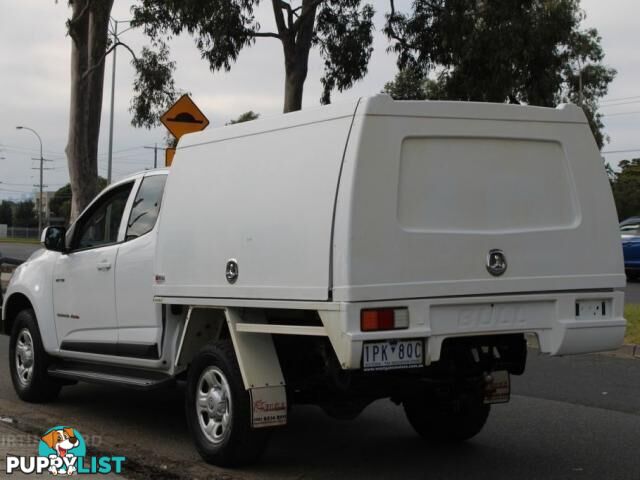 2014 HOLDEN COLORADO LX (4X4) RG MY14  CAB CHASSIS