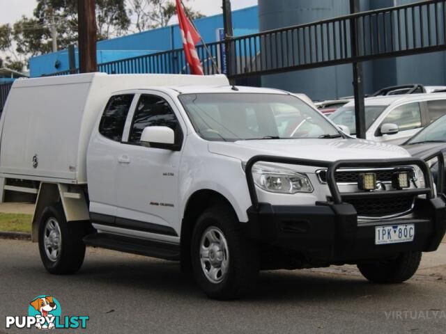 2014 HOLDEN COLORADO LX (4X4) RG MY14  CAB CHASSIS