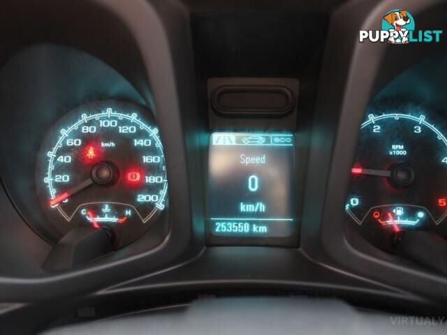 2014 HOLDEN COLORADO LX (4X4) RG MY14  CAB CHASSIS