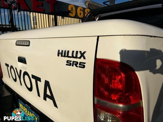 2012 TOYOTA HILUX SR5 (4X4) KUN26R MY12  DUAL CAB