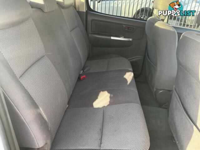 2012 TOYOTA HILUX SR5 (4X4) KUN26R MY12  DUAL CAB