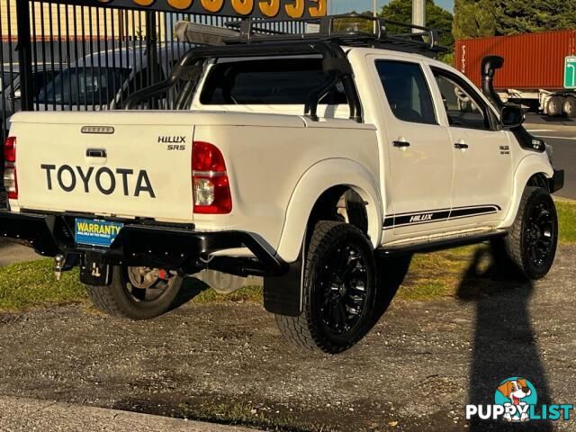 2012 TOYOTA HILUX SR5 (4X4) KUN26R MY12  DUAL CAB