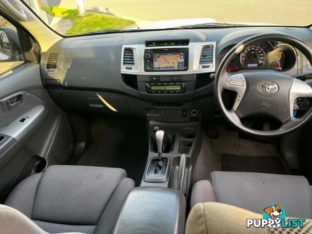 2012 TOYOTA HILUX SR5 (4X4) KUN26R MY12  DUAL CAB