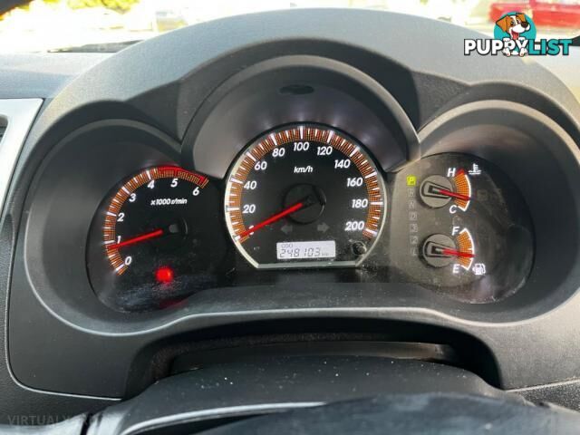 2012 TOYOTA HILUX SR5 (4X4) KUN26R MY12  DUAL CAB