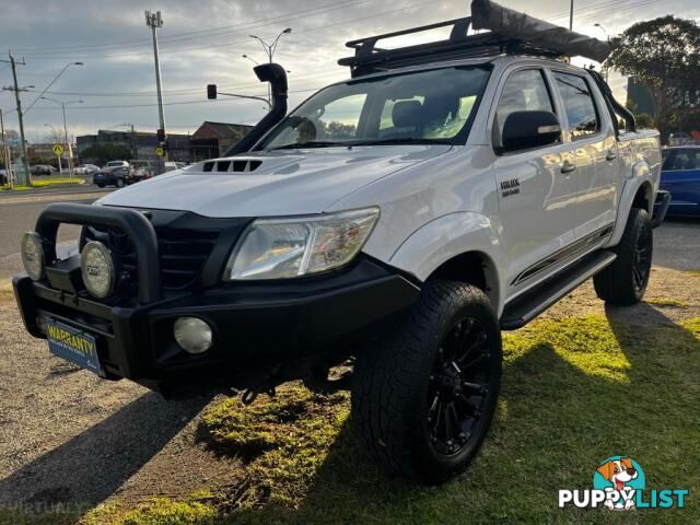 2012 TOYOTA HILUX SR5 (4X4) KUN26R MY12  DUAL CAB