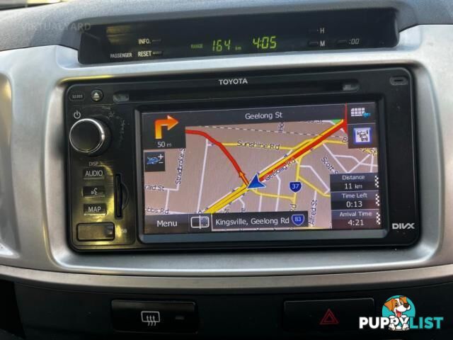 2012 TOYOTA HILUX SR5 (4X4) KUN26R MY12  DUAL CAB