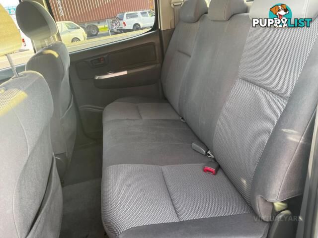 2012 TOYOTA HILUX SR5 (4X4) KUN26R MY12  DUAL CAB