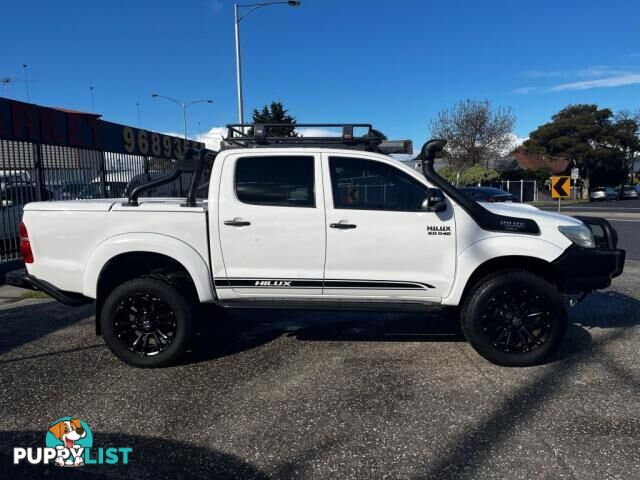 2012 TOYOTA HILUX SR5 (4X4) KUN26R MY12  DUAL CAB